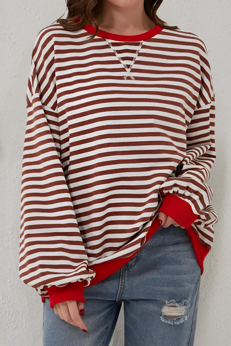 Mae™ | Sweat-shirt à rayures