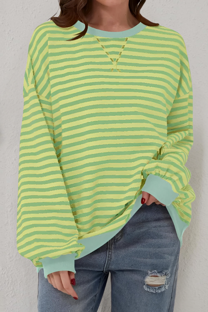 Mae™ | Sweat-shirt à rayures