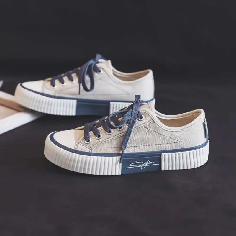 Auren™ | Baskets Basses en Toile Unisexes