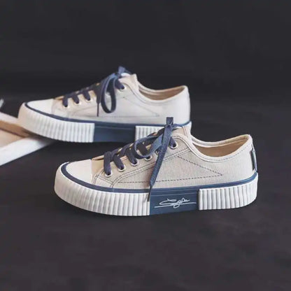Auren™ | Baskets Basses en Toile Unisexes