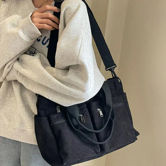 Urban™ | Sac Bandoulière En Velours Côtelé