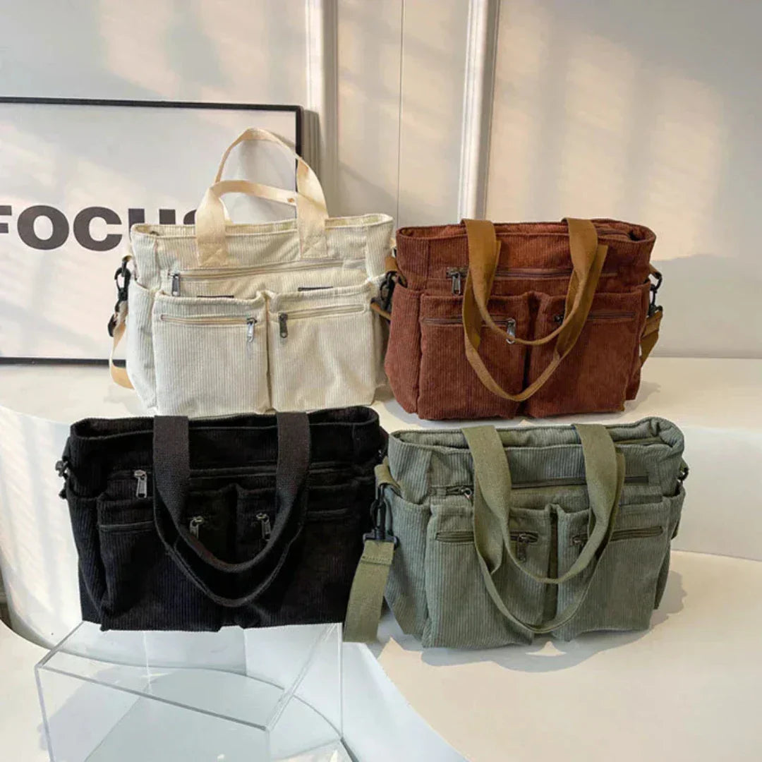 Urban™ | Sac Bandoulière En Velours Côtelé
