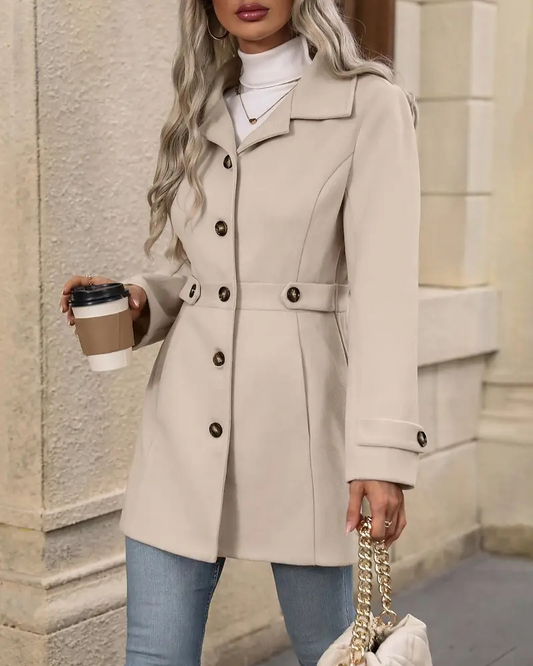 Elena™ | Manteau Élégant Cintré