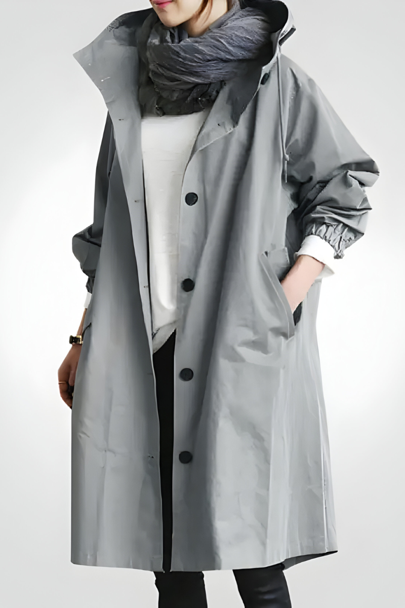 Léa™ | Élégante veste de pluie et de vent d'automne