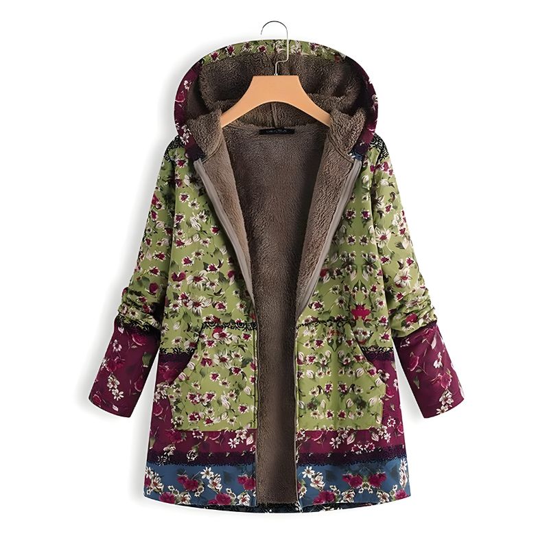 Mira™ | Veste polaire fleurie élégante