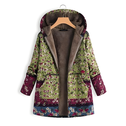 Mira™ | Veste polaire fleurie élégante