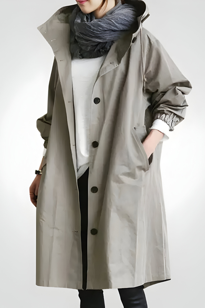 Léa™ | Élégante veste de pluie et de vent d'automne