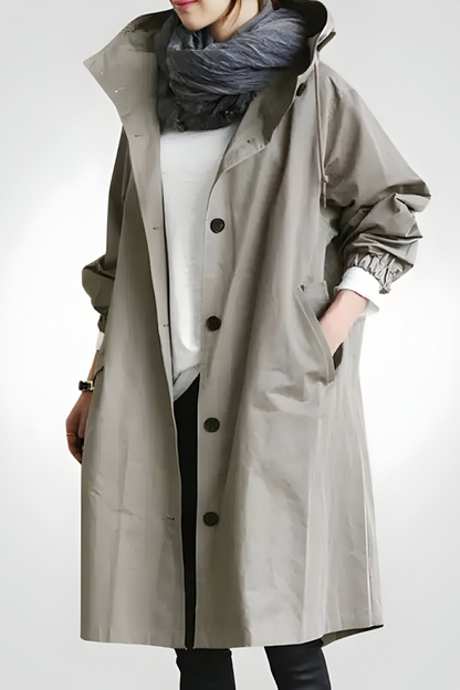 Léa™ | Élégante veste de pluie et de vent d'automne