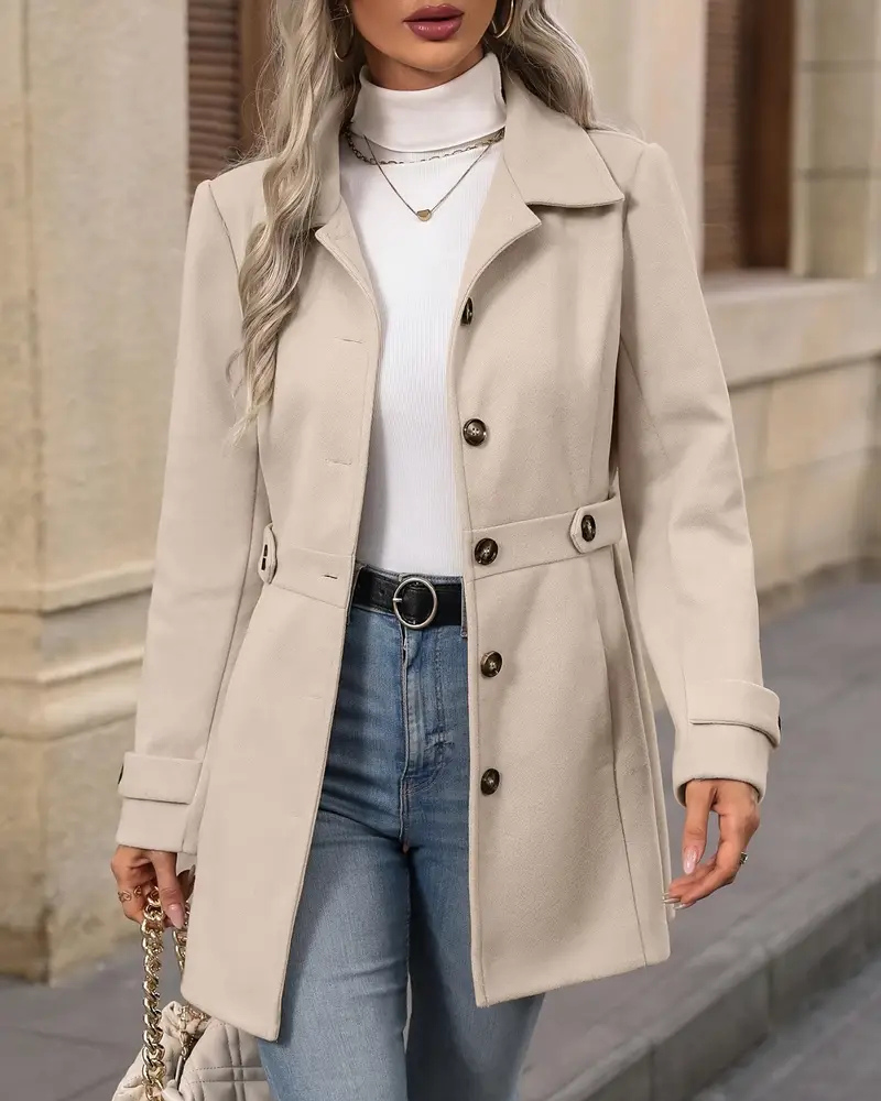 Elena™ | Manteau Élégant Cintré
