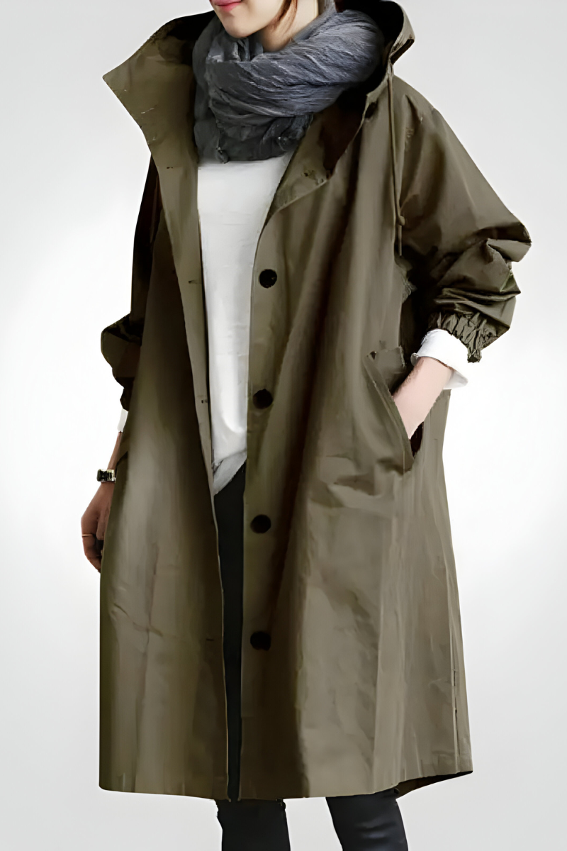 Léa™ | Élégante veste de pluie et de vent d'automne
