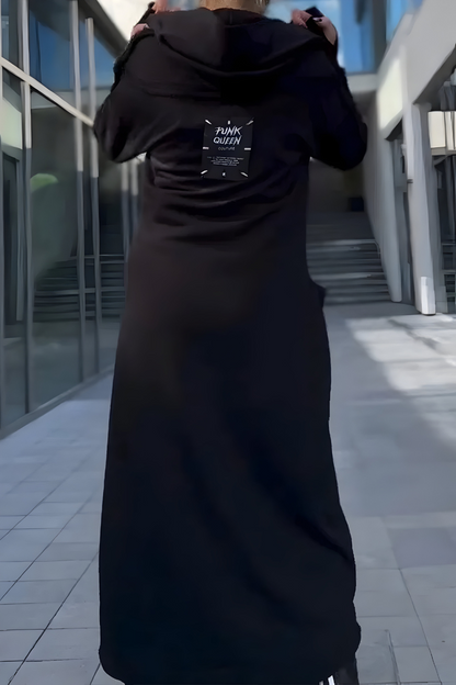 Estelle™ | Robe longue à capuche avec fermeture éclair