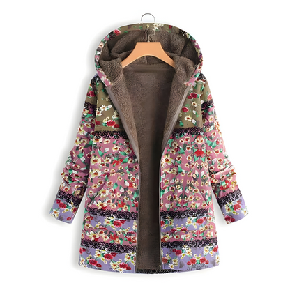 Mira™ | Veste polaire fleurie élégante