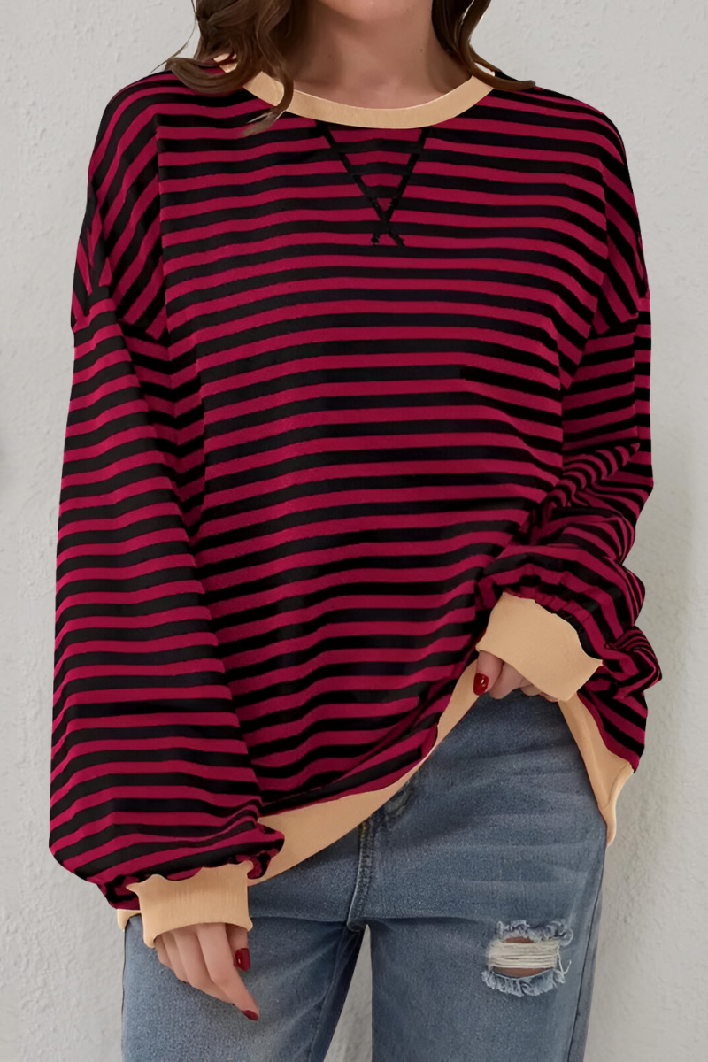 Mae™ | Sweat-shirt à rayures
