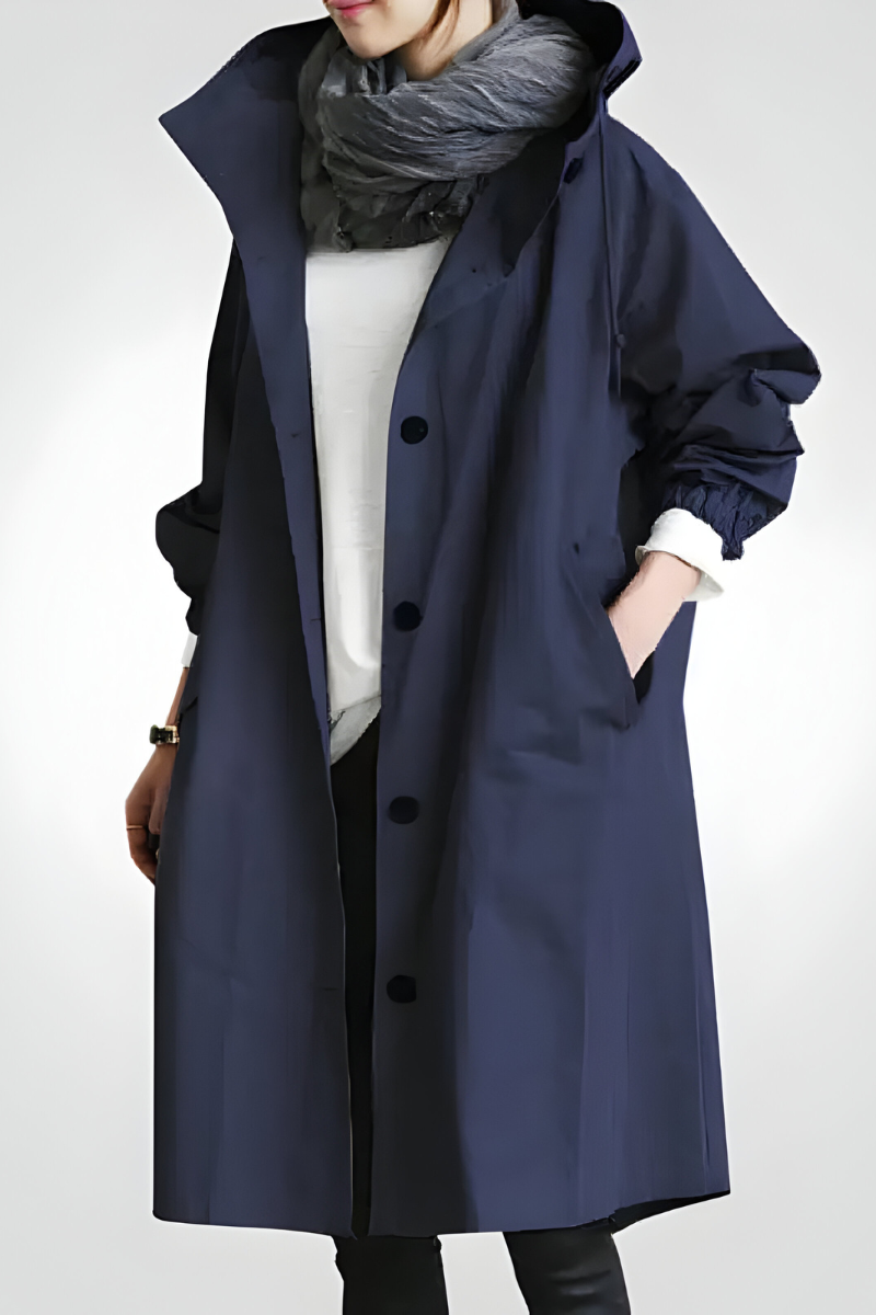 Léa™ | Élégante veste de pluie et de vent d'automne