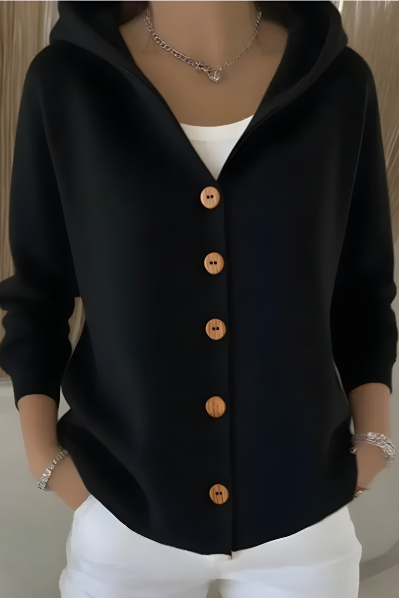 Denise™ | Gilet Confortable À Capuche