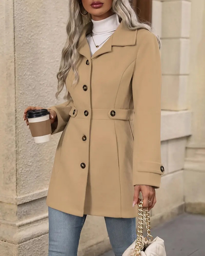 Elena™ | Manteau Élégant Cintré