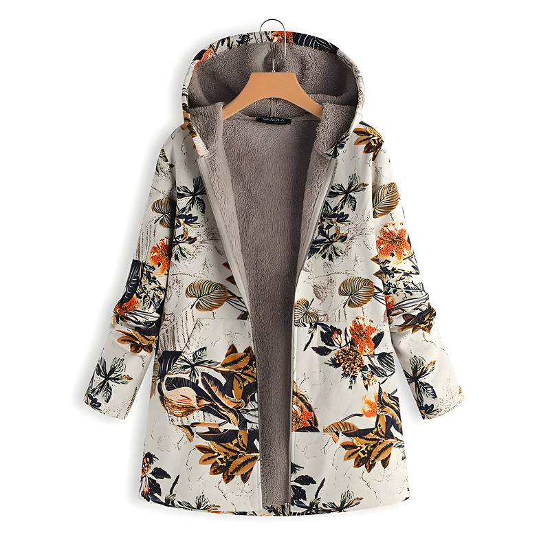Mira™ | Veste polaire fleurie élégante