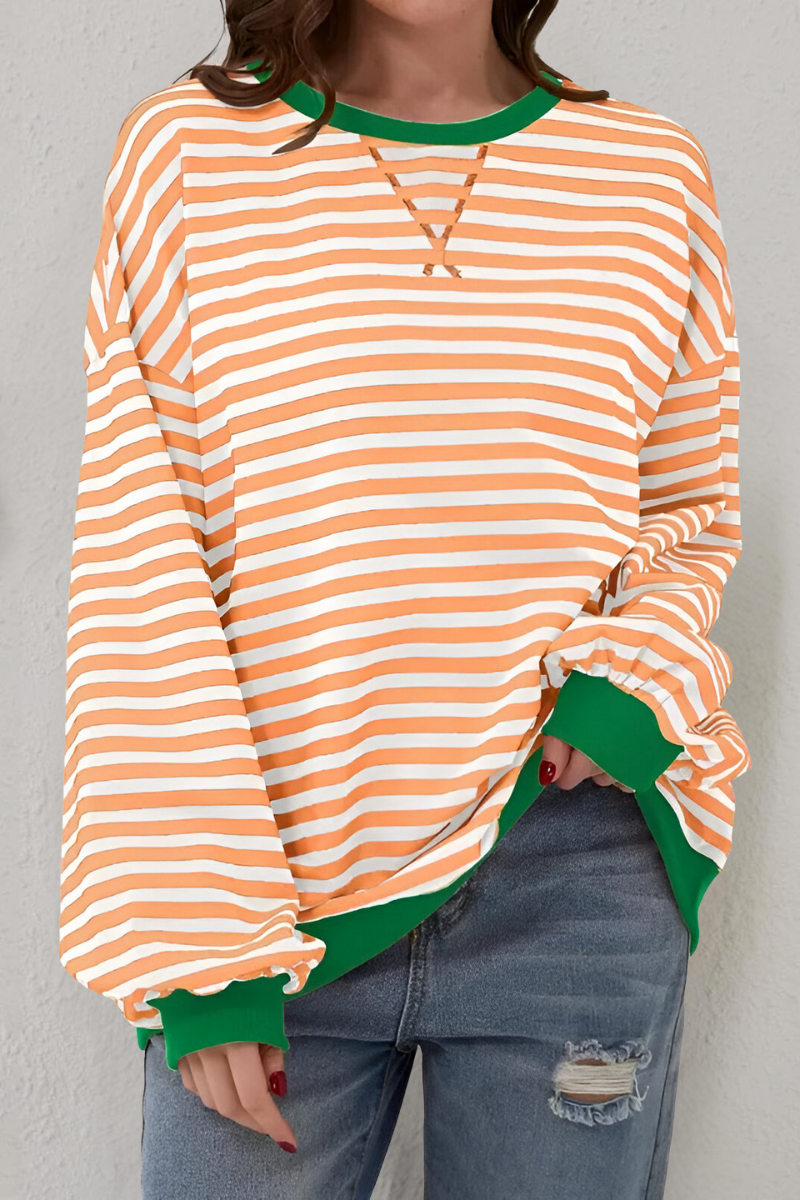 Mae™ | Sweat-shirt à rayures