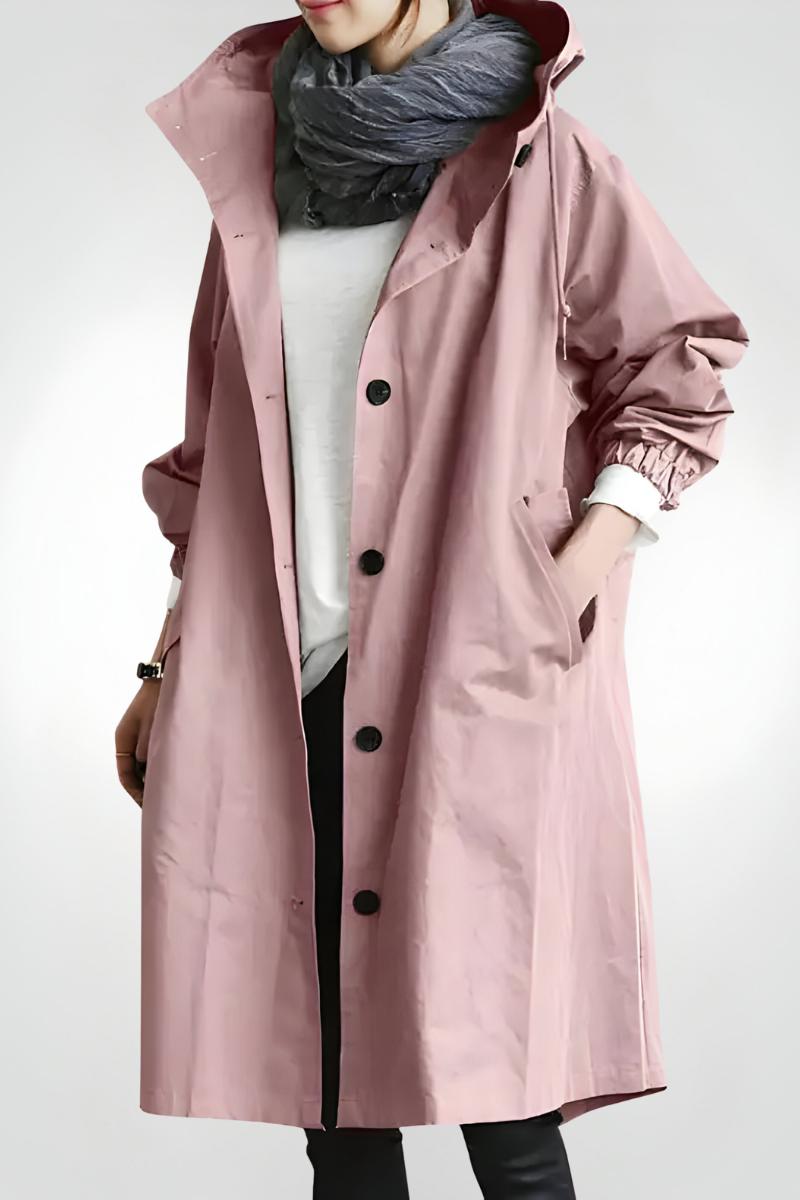 Léa™ | Élégante veste de pluie et de vent d'automne