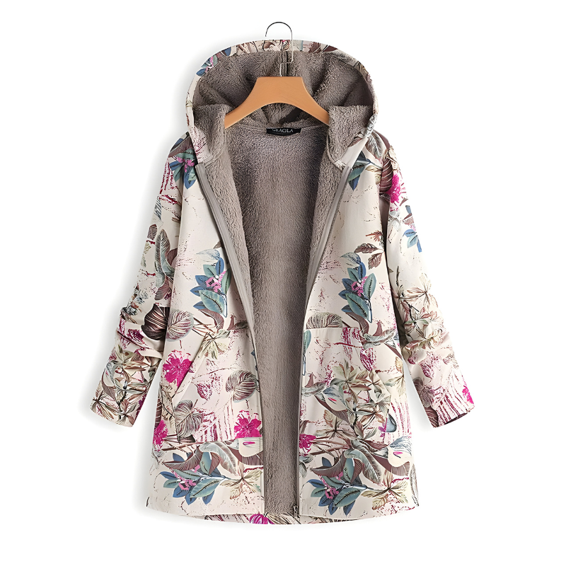 Mira™ | Veste polaire fleurie élégante
