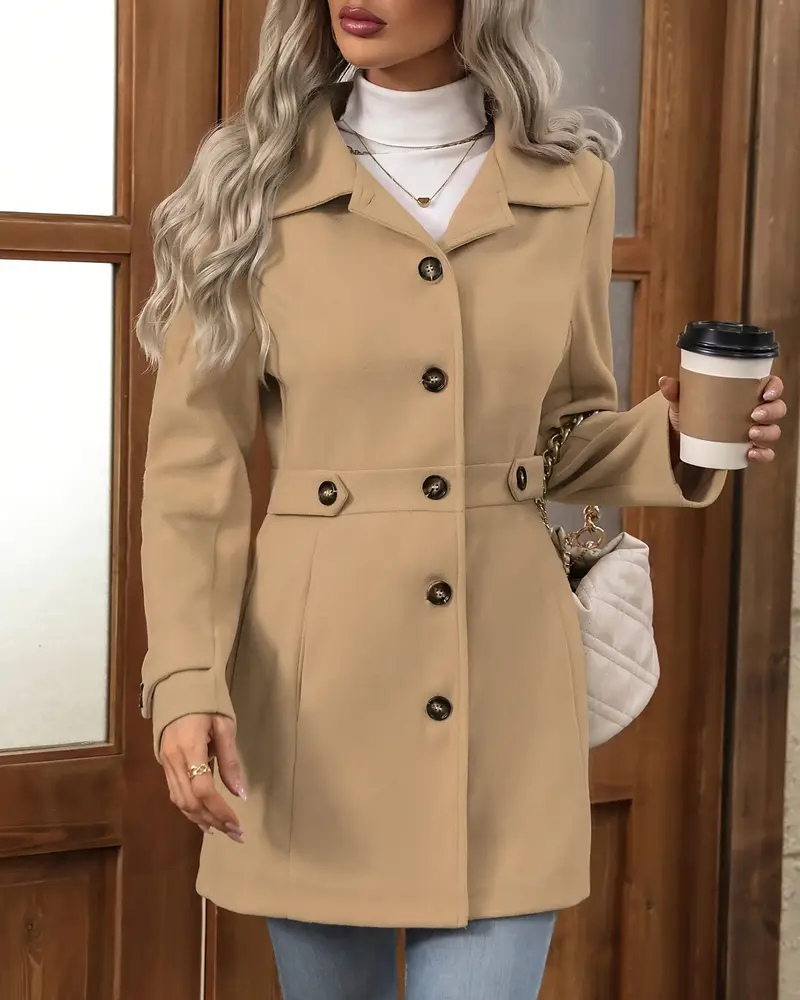 Elena™ | Manteau Élégant Cintré