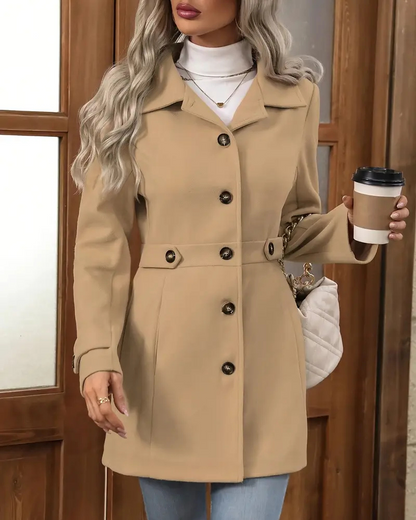 Elena™ | Manteau Élégant Cintré