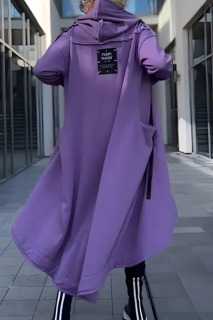 Estelle™ | Robe longue à capuche avec fermeture éclair