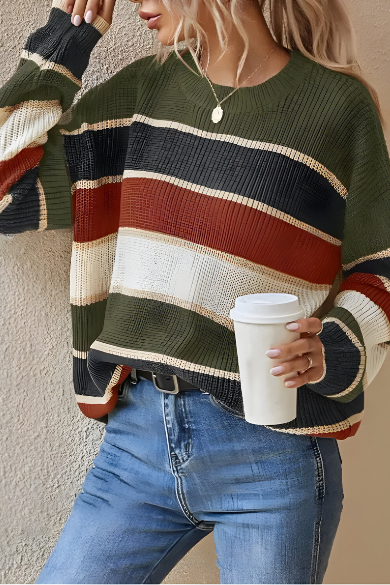 Lina™ | Pull Tricoté d'Automne