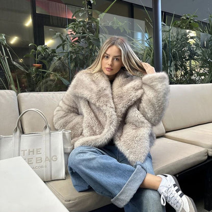 Macy™ | Manteau en Fourrure