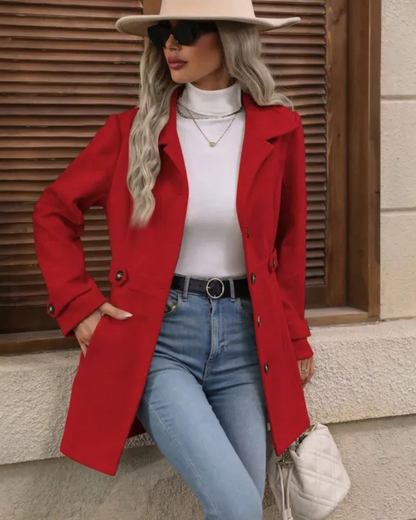 Elena™ | Manteau Élégant Cintré