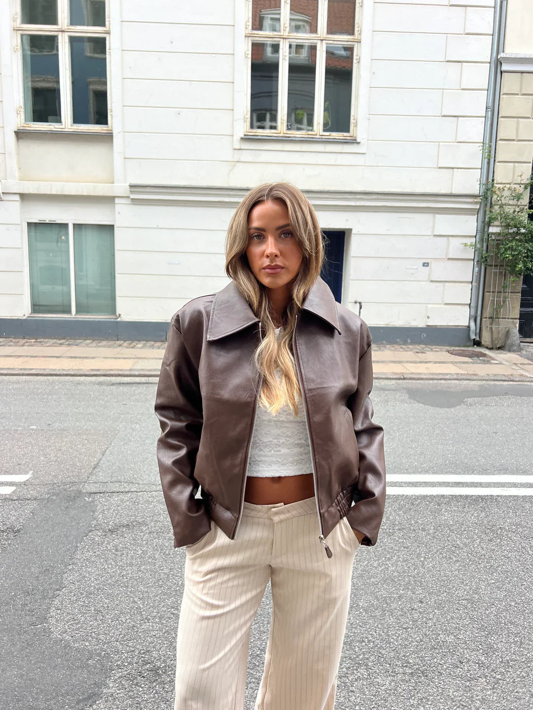 Mila™ | Veste en Cuir