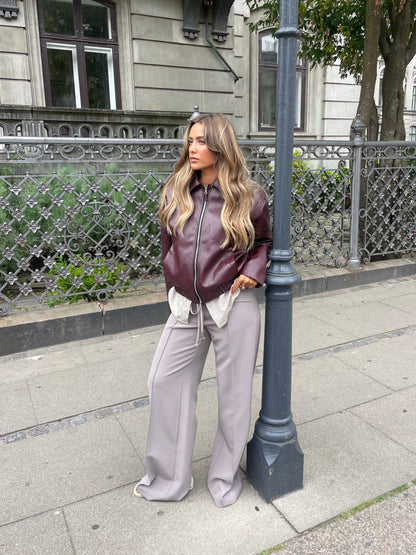 Mila™ | Veste en Cuir