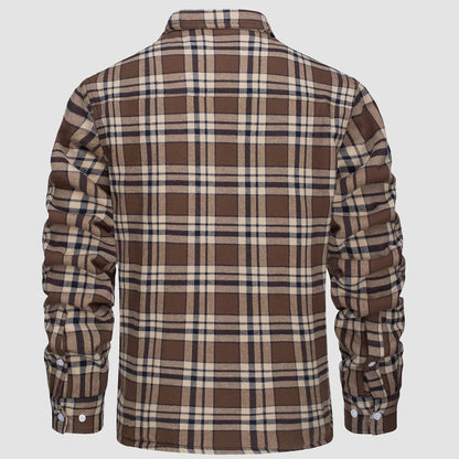Arvid™ | Chemise-veste à carreaux doublée
