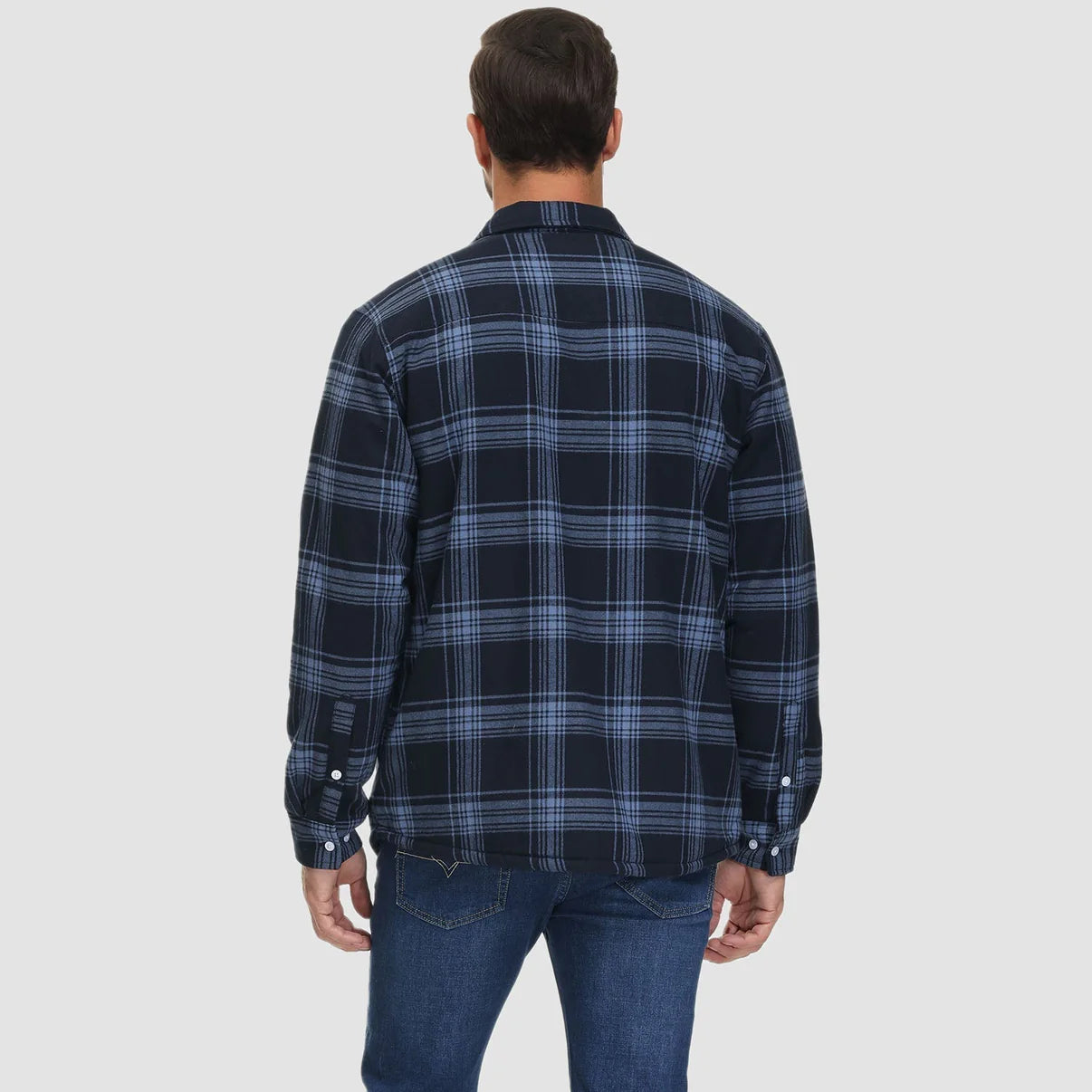 Arvid™ | Chemise-veste à carreaux doublée