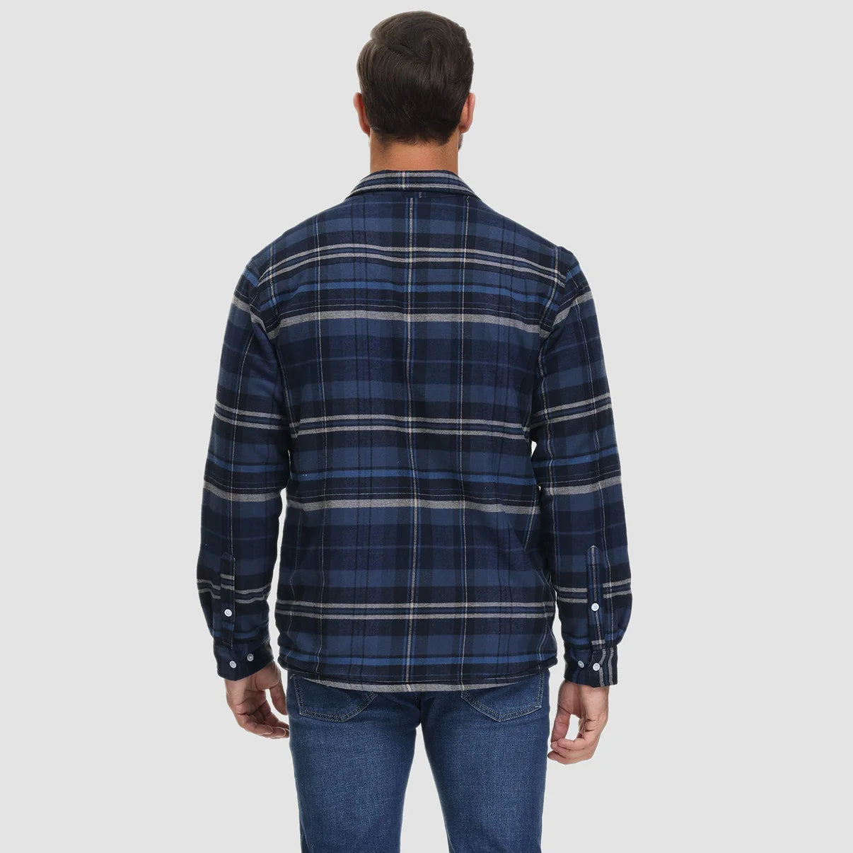 Arvid™ | Chemise-veste à carreaux doublée