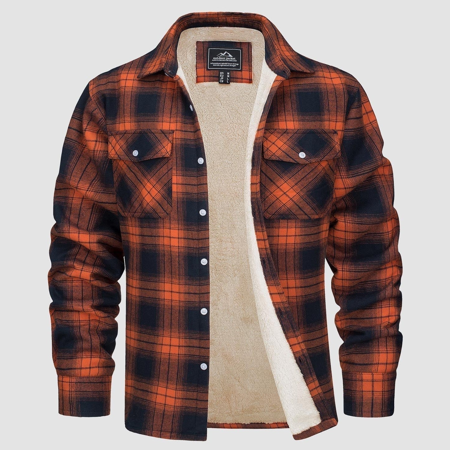 Arvid™ | Chemise-veste à carreaux doublée