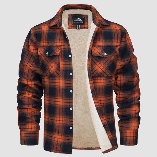 Arvid™ | Chemise-veste à carreaux doublée