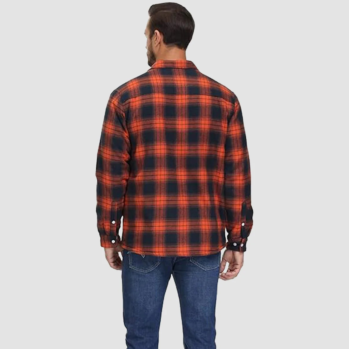 Arvid™ | Chemise-veste à carreaux doublée