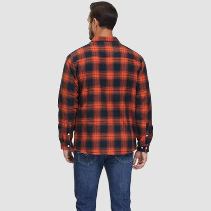 Arvid™ | Chemise-veste à carreaux doublée