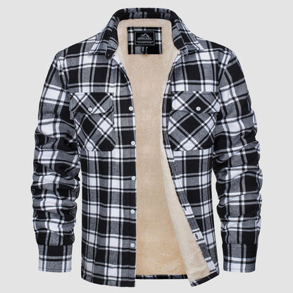 Arvid™ | Chemise-veste à carreaux doublée