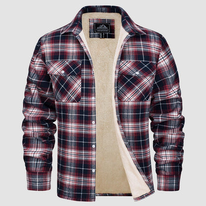 Arvid™ | Chemise-veste à carreaux doublée