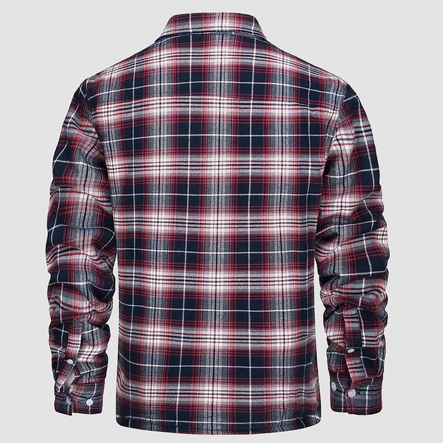 Arvid™ | Chemise-veste à carreaux doublée