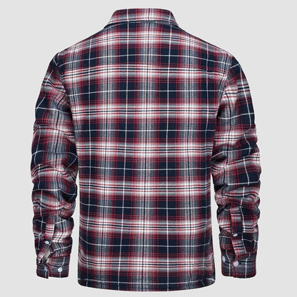 Arvid™ | Chemise-veste à carreaux doublée