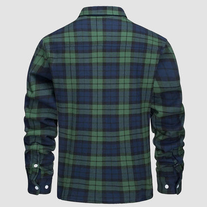 Arvid™ | Chemise-veste à carreaux doublée