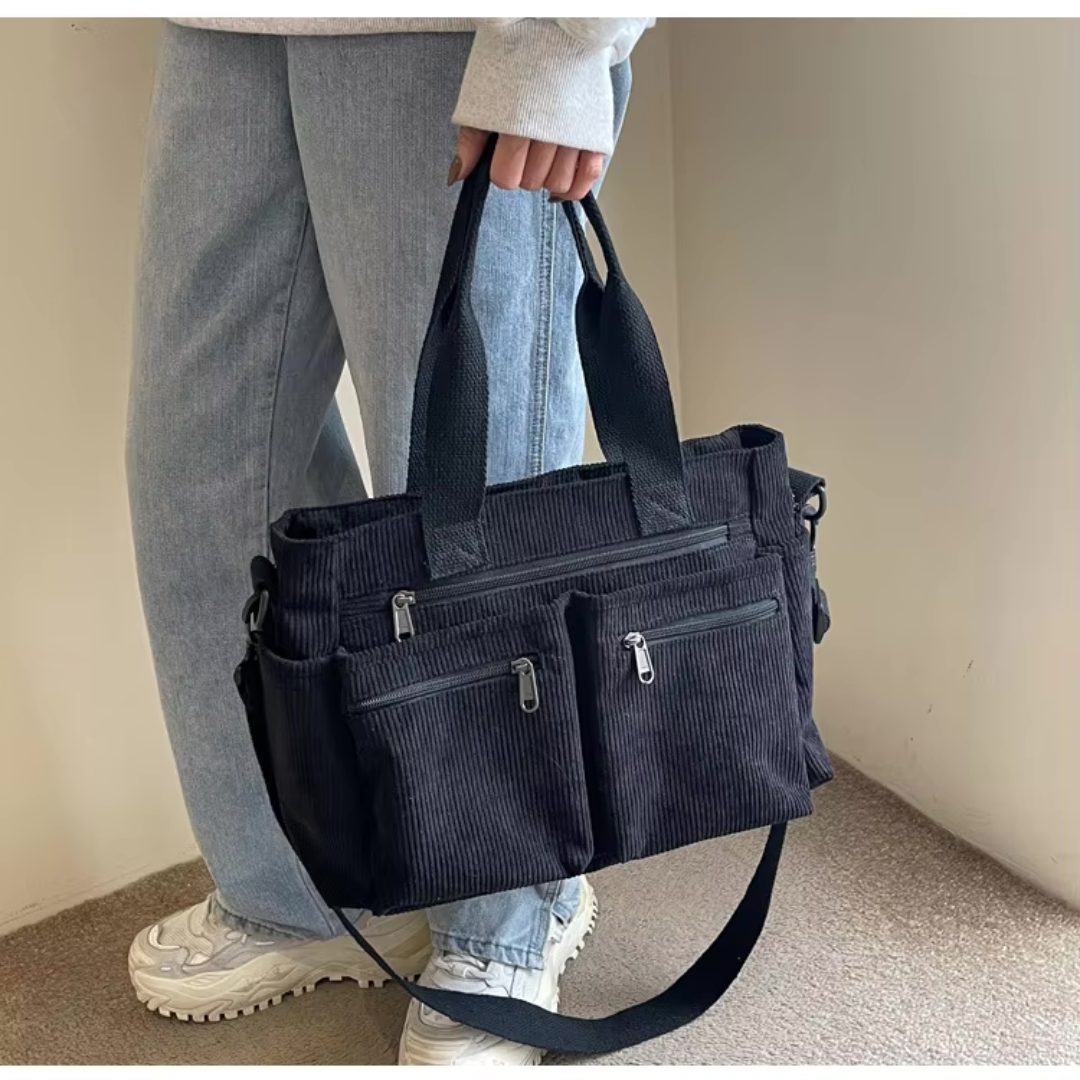 Urban™ | Sac Bandoulière En Velours Côtelé