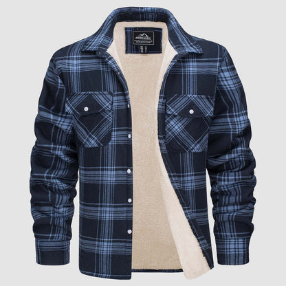 Arvid™ | Chemise-veste à carreaux doublée