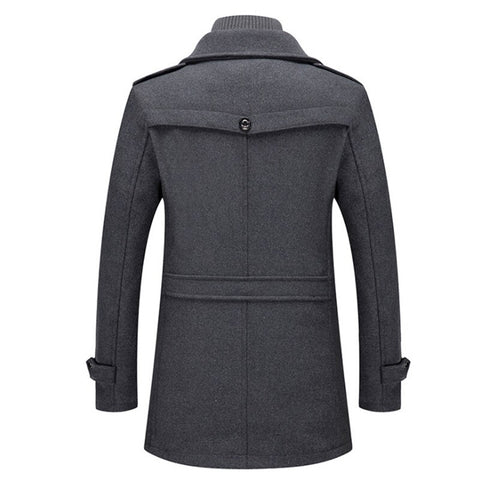 Bruno™ | Manteau D’Hiver Élégant Avec Fermeture Éclair & Boutons