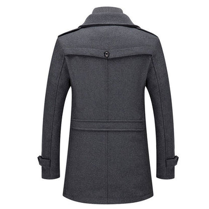 Bruno™ | Manteau D’Hiver Élégant Avec Fermeture Éclair & Boutons