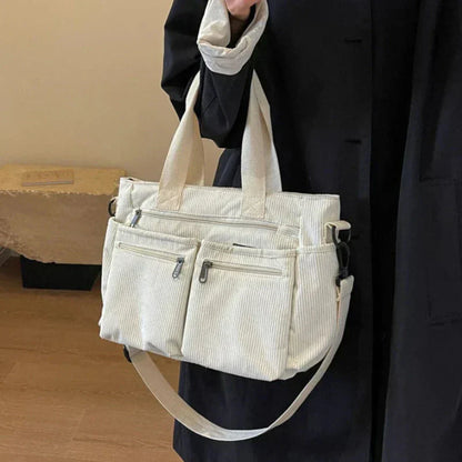 Urban™ | Sac Bandoulière En Velours Côtelé